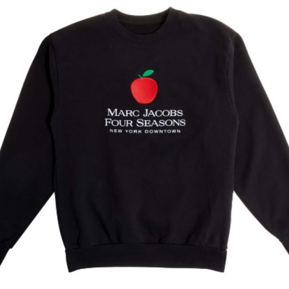 Marc Jacobs Four Seasons collab black Sweatshirt M - Picture 7 of 13